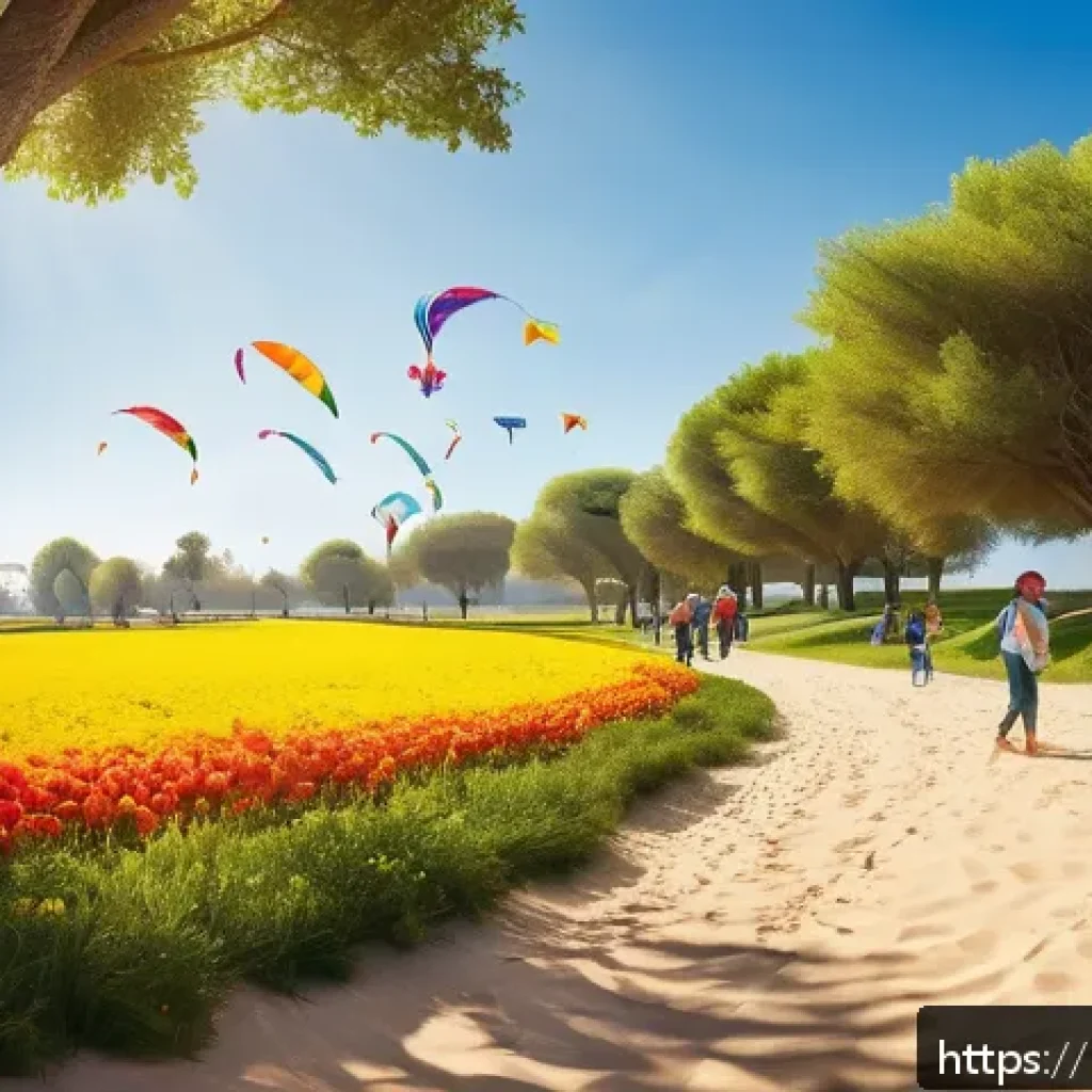 레크리에이션 활동 기록 및 보고 방법 - A serene park scene during a sunny afternoon, featuring a diverse group of people enjoying leisure a...